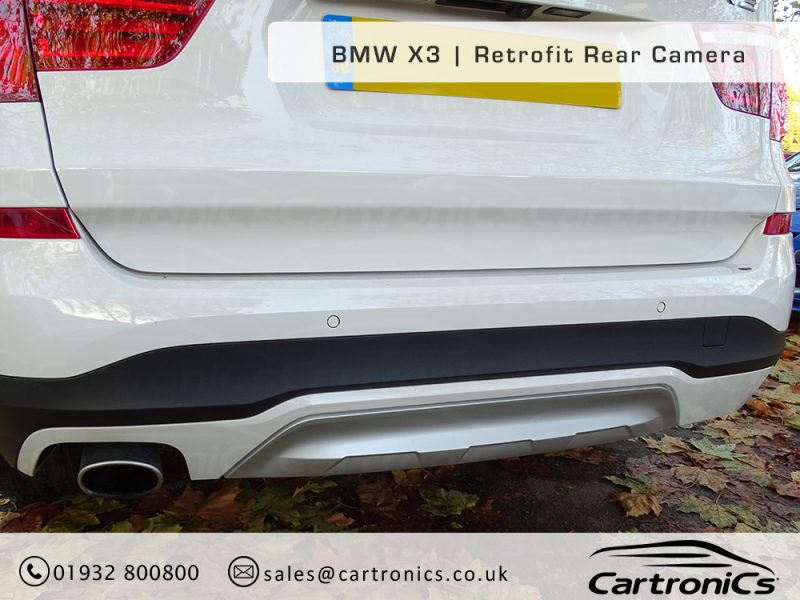 BMW X3 Rear View Camera Retrofit 3AG