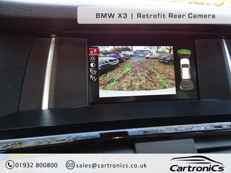 BMW X3 Rear View Camera Retrofit 3AG Cartronics