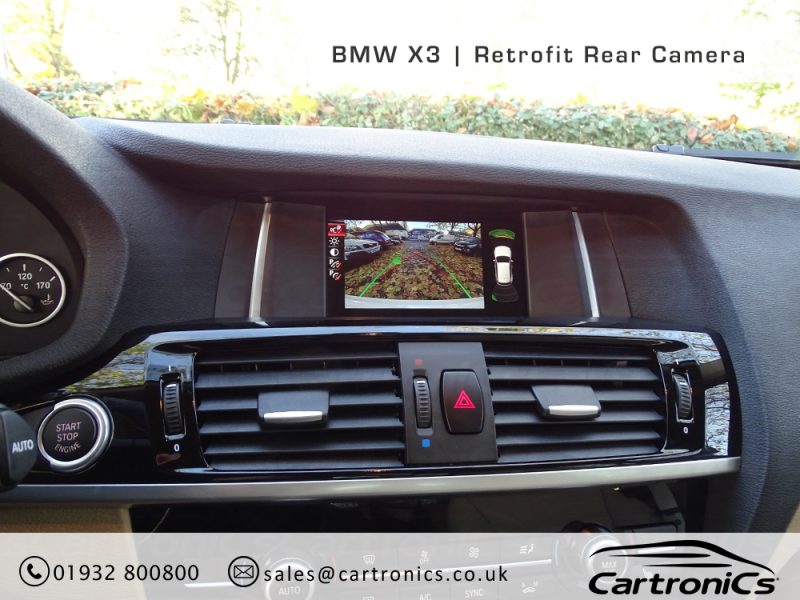 BMW X3 Rear View Camera Retrofit 3AG