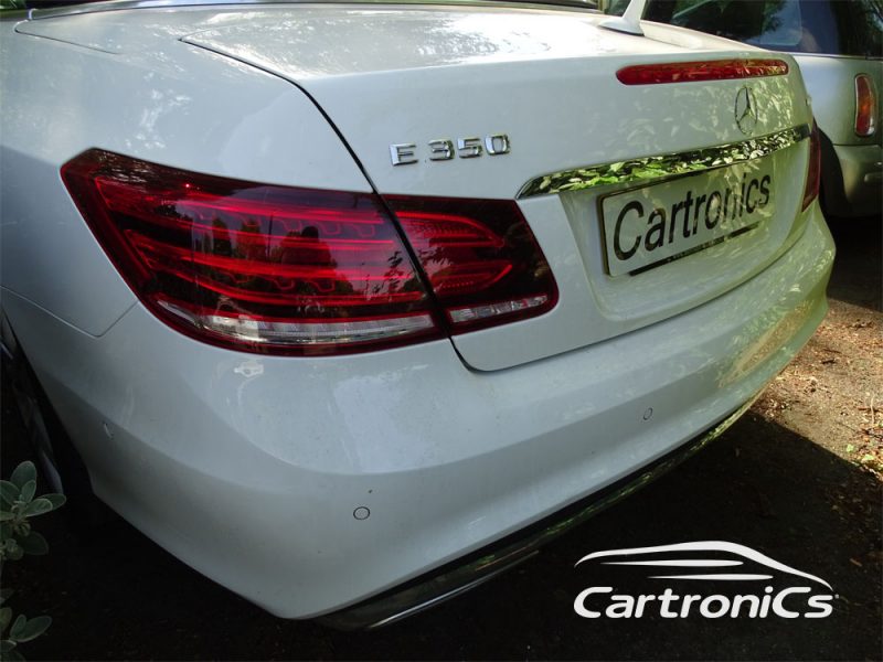 Mercedes E350 retrofit rear parking sensors – Cartronics