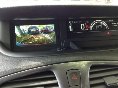 Renault scenic retrofit rear camera