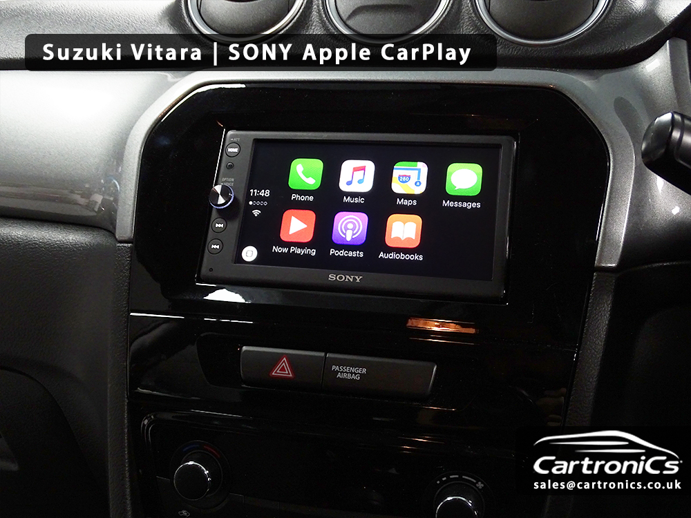 Suzuki Vitara Radio Nav Upgrade Apple CarPlay – Cartronics