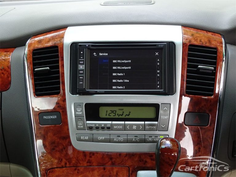 Carplay toyota alphard